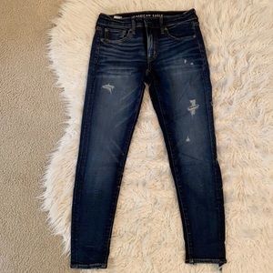 american eagle jeans w/ super stretch